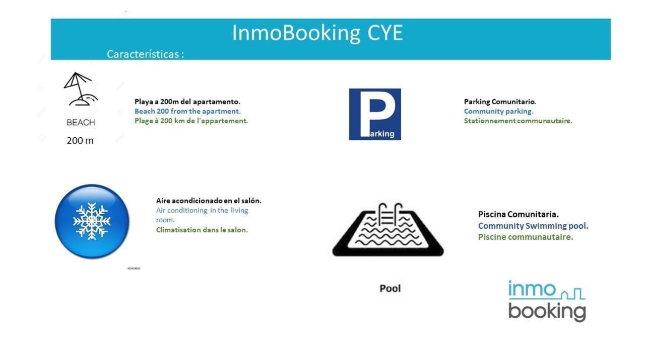 Sun Beach CYE Salou, climatizado, piscina y Pk Exterior foto
